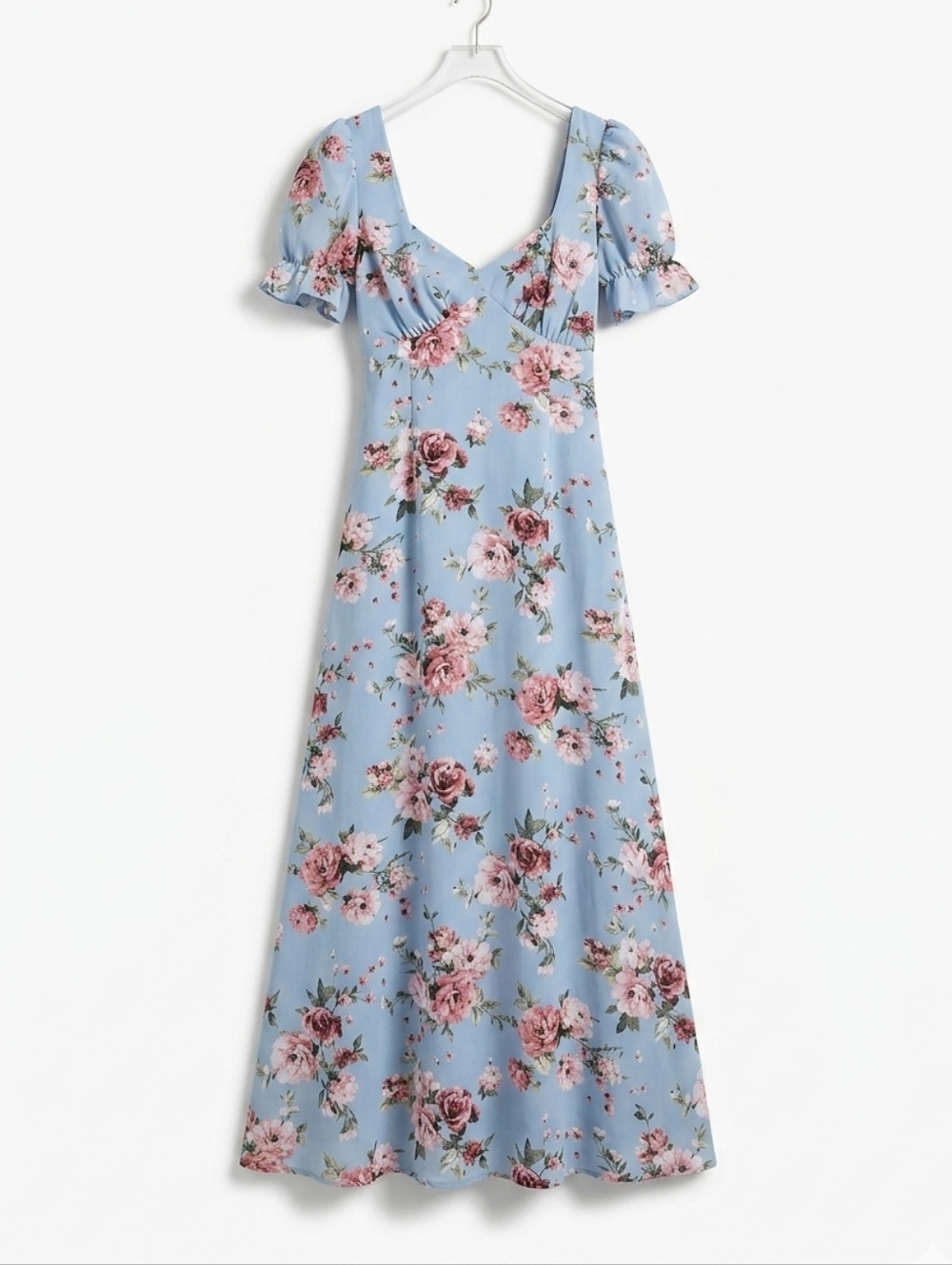 Inspired Hearts Floral Backless Dress Size Medium